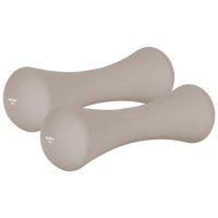 Ganteră fontă înveliș neopren 2 x 4kg rebel active pentru bodybuilding