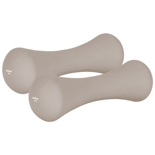 Ganteră fontă înveliș neopren 2 x 4kg rebel active pentru bodybuilding