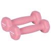 Ganteră fontă neopren hex 2 x 0.5kg rebel active pentru bodybuilding