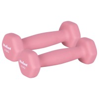 Ganteră fontă neopren hex 2 x 0.5kg rebel active pentru bodybuilding