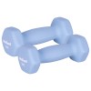 Gantă fontă învelis neopren hex 2 x 1kg rebel active pentru bodybuilding