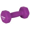 Ganteră fontă înveliș neopren hex 2 x 2.5kg rebel active