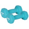 Ganteră fonată cu înveliș din neopren hex 2 x 3kg rebel active