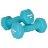 Set gantere neopren hex 10 piese 30kg rebel - diverse greutăți