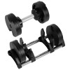 Ganteră reglabilă automat 24kg rebel active, configurări multiple din fontă Ganteră reglabilă automat 24kg rebel active, configurări multiple din fontă