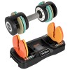 Set gantera reglabilă 1kg-10kg rebel active - 2x greutăți din fontă