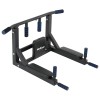 Bara de exerciții tracțiuni rebel active - montare pe perete, max 200 kg Bara de exerciții tracțiuni rebel active - montare pe perete, max 200 kg