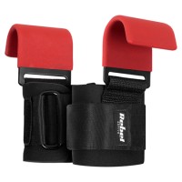 Set 2 cârlige ridicare greutăți rebel active - fier, neopren, velcro