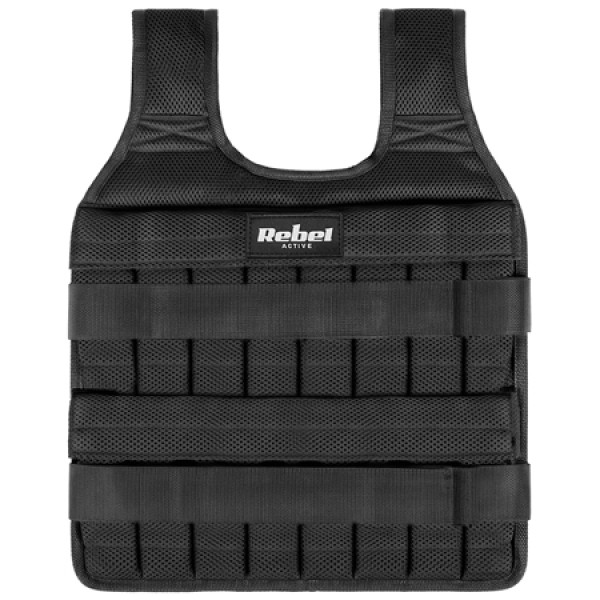 Vesta greutăți reglabile 20kg rebel active - material nylon, umplutură detașabilă