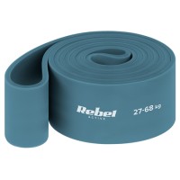 Banda elastică latex 208cm 27-68kg rebel active pentru fitness
