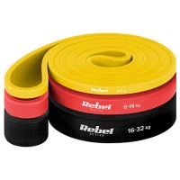Benzile elastice power band 4-32kg rebel active - set 3 bucăți