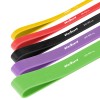 Set 5 benzi elastice tpe power band 4-55kg rebel active pentru fitness