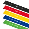 Set 5 benzi elastice mini band 2-18kg rebel active pentru fitness