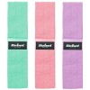 Set 3 benzi elastice fitness rebel active din material textil, 70 cm, 55 kg