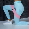 Set 3 benzi elastice fitness rebel active din material textil, 70 cm, 55 kg