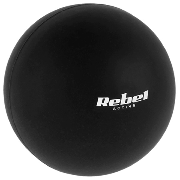 Minge de masaj silicon 6.25 cm rebel active, duritate 50 pentru relaxare Minge de masaj silicon 6.25 cm rebel active, duritate 50 pentru relaxare