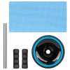 Roata fitness abdomen ab-wheel ab-1 rebel active - 100 kg capacitate, mânere moale