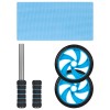 Roata fitness abdomen ab-wheel ab-2 rebel active, max 100 kg, mâner spumă