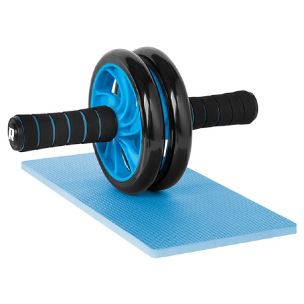 Roata fitness abdomen ab-wheel ab-2 rebel active, max 100 kg, mâner spumă