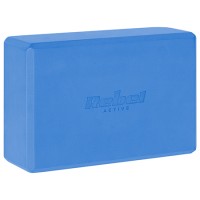 Cub yoga spumă eva rebel active 120g, albastru, dimensiuni 76 x 152 x 229 mm