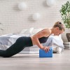 Cub yoga spumă eva rebel active 120g, albastru, dimensiuni 76 x 152 x 229 mm Cub yoga spumă eva rebel active 120g, albastru, dimensiuni 76 x 152 x 229 mm