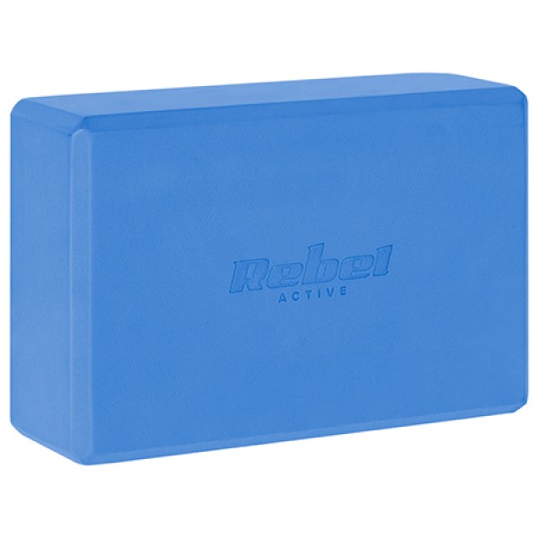 Cub yoga spumă eva rebel active 120g, albastru, dimensiuni 76 x 152 x 229 mm Cub yoga spumă eva rebel active 120g, albastru, dimensiuni 76 x 152 x 229 mm