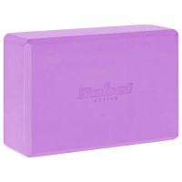 Cub yoga din spumă eva 120g violet rebel active - duritate shore 30