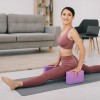 Cub yoga din spumă eva 120g violet rebel active - duritate shore 30 Cub yoga din spumă eva 120g violet rebel active - duritate shore 30