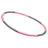 Hula hoop fitness 95 cm roz rebel active - 8 segmente, husa inclusa Hula hoop fitness 95 cm roz rebel active - 8 segmente, husa inclusa