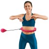 Hula hoop fitness smart 50 cm rebel active roz, diametru reglabil și 28 segmente Hula hoop fitness smart 50 cm rebel active roz, diametru reglabil și 28 segmente