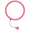 Hula hoop fitness smart 50 cm rebel active roz, diametru reglabil și 28 segmente Hula hoop fitness smart 50 cm rebel active roz, diametru reglabil și 28 segmente