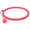 Hula hoop fitness smart 50 cm rebel active roz, diametru reglabil și 28 segmente Hula hoop fitness smart 50 cm rebel active roz, diametru reglabil și 28 segmente