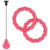 Hula hoop fitness smart 50 cm rebel active roz, diametru reglabil și 28 segmente Hula hoop fitness smart 50 cm rebel active roz, diametru reglabil și 28 segmente
