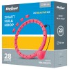 Hula hoop fitness smart 50 cm rebel active roz, diametru reglabil și 28 segmente Hula hoop fitness smart 50 cm rebel active roz, diametru reglabil și 28 segmente