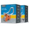 Roata abdominală rebel ab wheel portocalie - gri, 150 kg capacitate, led