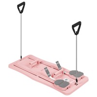 Placa pilates multifuncțională 9 în 1 rebel active - capacitate 150 kg, design pliabil