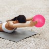Minge pilates gimnastica reabilitare 25cm rebel active cu sistem anti-burst