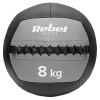 Minge medicinală pentru exerciții 8 kg rebel active, din piele sintetică