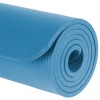 Saltea fitness rebel active 183x61 cm, grosime 1 cm, albastru