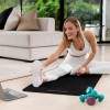 Saltea fitness rebel active 183x61 cm, grosime 1.5 cm, neagră