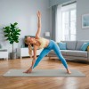 Saltea fitness rebel active 183x61cm, grosime 1.5cm, gri