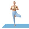 Saltea fitness rebel active 183x61cm grosime 0.6cm albastru
