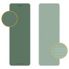 Saltea de fitness rebel active 183x61cm, grosime 6mm, culoare verde