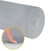 Saltea fitness rebel active 183x61cm, grosime 6mm, gri, cu curea de transport