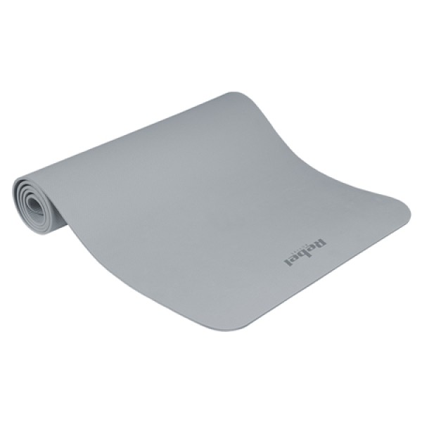 Saltea de fitness rebel active 183x61cm, grosime 6mm, culoare gri