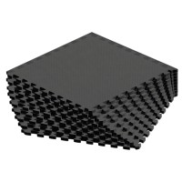 Saltea fitness puzzle 9 piese 60x60cm rebel active, densitate 80 kg/m3