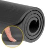 Saltea fitness 190x115cm rebel active, grosime 2cm, culoare negru
