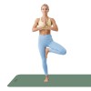 Saltea fitness verde rebel active 183x61cm, grosime 0.4cm, curea inclusă