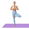 Saltea fitness rebel active 183x61cm, grosime 0.4cm, mov, cu curea de transport
