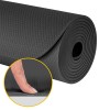 Saltea de fitness rebel active 183x61 cm, neagră, grosime 0.4 cm
